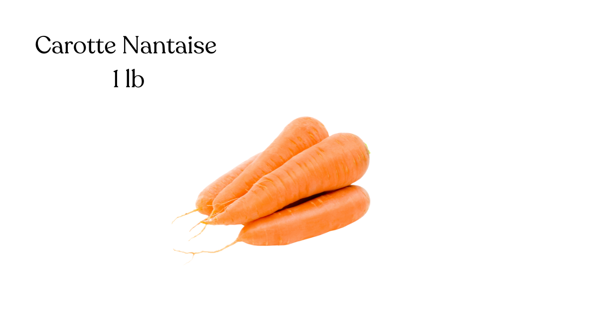 Carotte Nantaise 1 lb