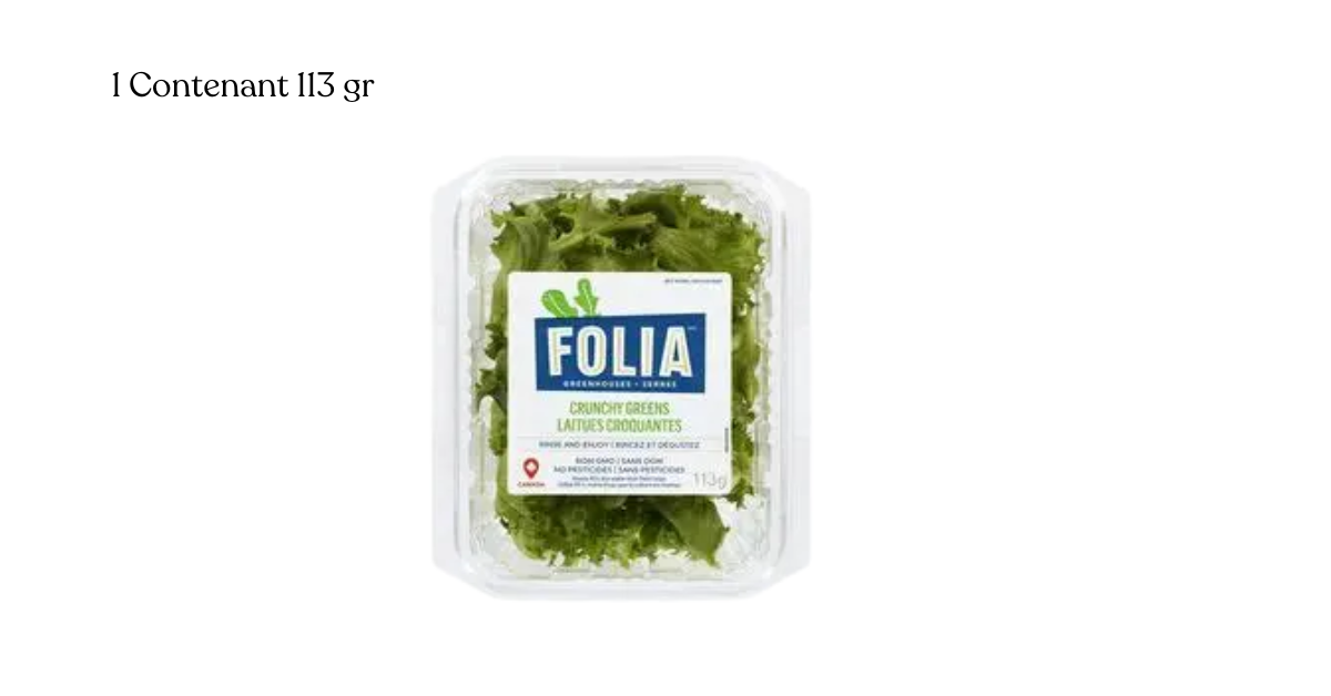 Laitue Folia