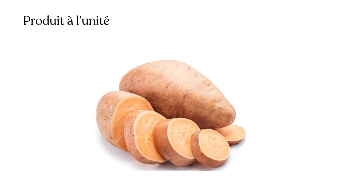 Patate sucré