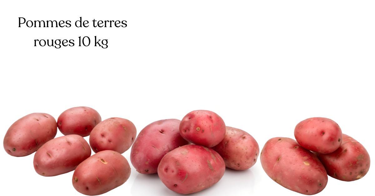 Pomme de terre rouge 10 lbs