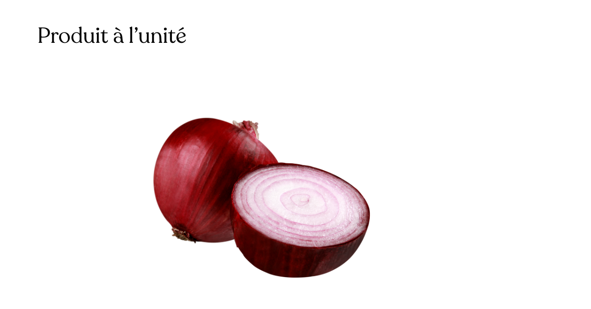 Oignon rouge